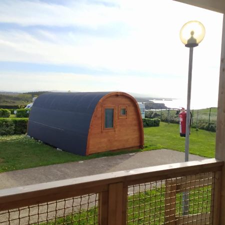 Bungalow 3 Personas - Camping Playa De Tapia Tapia De Casariego Eksteriør bilde